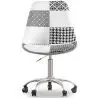 Buy Swivel Office Chair - Patchwork Upholstery - Sam  Multicolour 60625 - prices