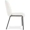 Buy Dining Chair - Bouclé Fabric Upholstery - Toler White 60627 - in the EU