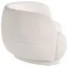 Buy Curved Sofa - 3 Seater - Boucle Fabric - Onda White 60628 in the Europe