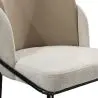 Buy Dining Chair - Upholstered in Fabric - Ruma Beige 60699 - in the EU