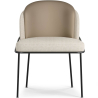 Buy Dining Chair - Upholstered in Fabric - Ruma Beige 60699 - in the EU