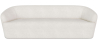 Buy Curved Sofa - 3 Seater - Boucle Fabric - Curva White 60630 - in the EU