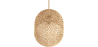Buy Rattan Ceiling Lamp - Boho Bali Design Pendant Lamp - 50cm - Carva Natural 60635 at MyFaktory