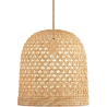 Buy Rattan Ceiling Lamp - Boho Bali Design Pendant Lamp - 50cm - Carva Natural 60635 - prices