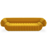 Buy Velvet Upholstered Sofa - 3/4 seats - Lumun Yellow 60640 - in the EU