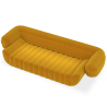 Buy Velvet Upholstered Sofa - 3/4 seats - Lumun Yellow 60640 in the Europe