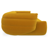 Buy Velvet Upholstered Sofa - 3/4 seats - Lumun Yellow 60640 home delivery
