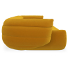 Buy Velvet Upholstered Sofa - 3/4 seats - Lumun Yellow 60640 in the Europe