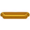 Buy Velvet Upholstered Sofa - 4/5 seats - Lumun Yellow 60641 - in the EU