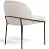 Buy Dining Chair - Upholstered in Bouclé Fabric - Duma White 60645 - prices