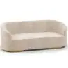 Buy 3/4-Seater Velvet Upholstered Sofa - Treya White 60648 in the Europe