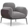 Buy Upholstered Velvet Armchair - Iura Dark grey 60650 at MyFaktory