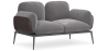 Buy 2-Seater Sofa - Upholstered in Velvet - Greda Dark grey 60651 at MyFaktory