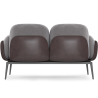 Buy 2-Seater Sofa - Upholstered in Velvet - Greda Light grey 60651 in the Europe