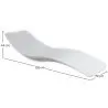 Buy Design Swimming Pool Lounger - Matte White - Varo White 60654 - in the EU