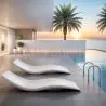 Buy Design Swimming Pool Lounger - Matte White - Varo White 60654 - prices