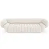 Buy Bouclé Fabric Upholstered Sofa - 3/4 Seats - Lumun White 60655 - in the EU