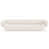 Buy Bouclé Fabric Upholstered Sofa - 4/5 Seats - Lumun White 60656 - in the EU