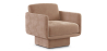 Buy Velvet Upholstered Armchair - Ren Cream 60698 in the Europe