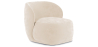 Buy Velvet Upholstered Armchair - Treyton White 60702 at MyFaktory
