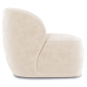 Buy Velvet Upholstered Armchair - Treyton Beige 60702 in the Europe