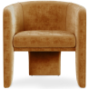 Buy Velvet Upholstered Armchair - Connor Mustard 60700 - in the EU