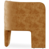 Buy Velvet Upholstered Armchair - Connor Mustard 60700 at MyFaktory