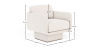 Buy Bouclé Upholstered Armchair - Chair - Ren White 61000 in the Europe