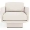 Buy Bouclé Upholstered Armchair - Chair - Ren White 61000 - in the EU