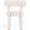 Buy Dining Chair - Upholstered in Bouclé Fabric - Reece White 60709 home delivery