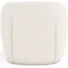 Buy Bouclé Fabric Upholstered Armchair - Treyton White 60703 with a guarantee