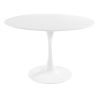 Buy Round Tulipa Table in Fiberglass - 90cm White 15417 at MyFaktory
