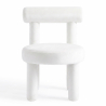 Buy Dining Chair - Upholstered in Velvet - Reece Beige 60708 - in the EU