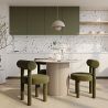 Buy Dining Chair - Upholstered in Velvet - Reece Beige 60708 - prices