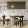 Buy Dining Chair - Upholstered in Velvet - Reece Beige 60708 at MyFaktory