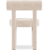 Buy Dining Chair - Upholstered in Velvet - Reece Beige 60708 with a guarantee
