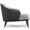 Buy  Velvet Upholstered Armchair - Renaud Light grey 60704 in the Europe