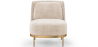 Buy Designer Armchair - Velvet Upholstered - Sabah Beige 61001 - in the EU