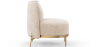 Buy Designer Armchair - Velvet Upholstered - Sabah Beige 61001 in the Europe