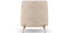 Buy Designer Armchair - Velvet Upholstered - Sabah Beige 61001 home delivery