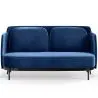 Buy Two-Seater Sofa - Upholstered in Velvet - Hynu Dark blue 61002 - in the EU