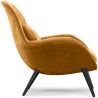 Buy Velvet Upholstered Armchair - Opera Mustard 60706 at MyFaktory