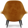 Buy Velvet Upholstered Armchair - Opera Mustard 60706 in the Europe