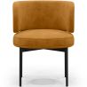 Buy Dining Chair - Upholstered in Velvet - Calibri Mustard 61007 - in the EU