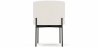 Buy Pack of 4 - Dining Chair - Upholstered in Bouclé Fabric - Calibri White 61008 - in the EU