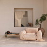 Buy Armchair - Velvet Upholstery - Urana Mustard 61011 in the Europe