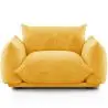 Buy Armchair - Velvet Upholstery - Urana Yellow 61011 - in the EU