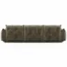 Buy 3-Seater Sofa - Velvet Upholstery - Urana Taupe 61013 home delivery