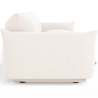Buy 3-Seater Sofa - Bouclé Fabric Upholstery - Urana White 61014 in the Europe