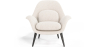 Buy Bouclé Upholstered Armchair - Opera White 60707 in the Europe
